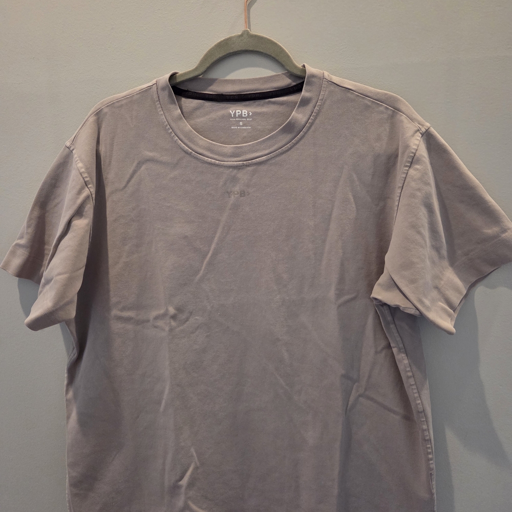 Essential Crew Neck T-Shirt in Taupe